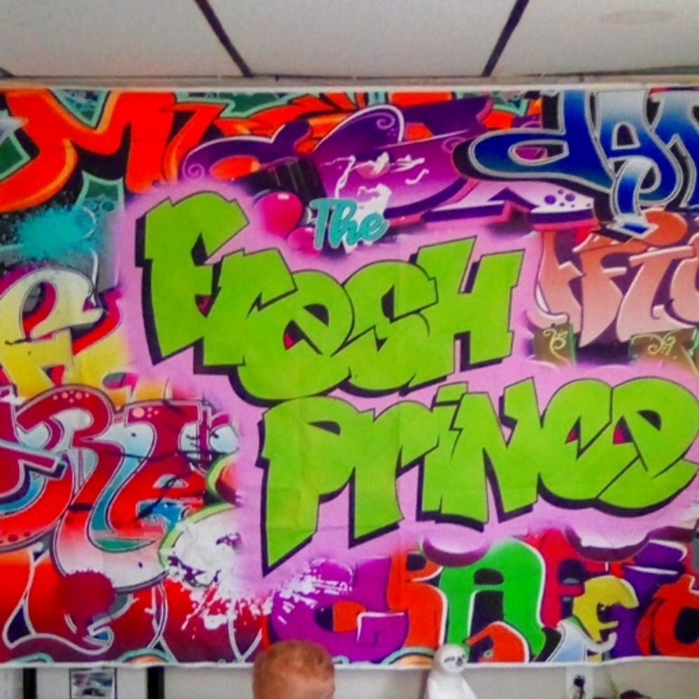 Vinyl Back Drop Part Decor Fresh Prince
